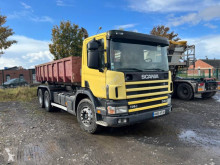 Camión Gancho portacontenedor Scania P114 GA 340