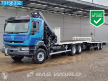 Camion remorque plateau Renault Kerax 420
