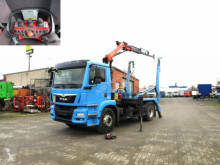曼恩TGM卡车 TG-M 18.340 4x2 Absetzkipper Funk 3xhydr+Greiferst 摆臂式垃圾车 二手