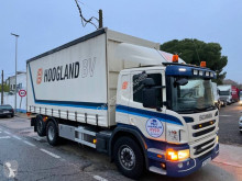 Kamión plachtový náves Scania P 400