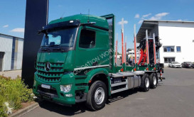 Camion Mercedes-Benz Arocs 2651 L 6x4 Lumber truck with crane grumier occasion