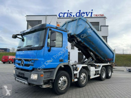 Mercedes tipper truck Actros 3244 8x4 Kettengerät + Mulde | Retarder