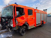 Mercedes Atego LKW verunglückter Feuerwehr