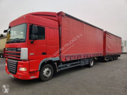 Camion cu remorca DAF XF105 XF 105.460 Space Cab + Schmitz Gotha TAUTLINER Hydr. adjustable roof obloane laterale suple culisante (plsc) second-hand