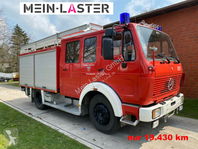 Used Mercedes Fire Truck 1222 Feuerwehr Doppelkabine Lf16 Nur 19.430 Km 4X2 Diesel - N°7113640