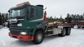 Ciężarówka DAF CF 85, 6x4, FULL STEEL, BIG AXLES, MANUAL Hakowiec używana