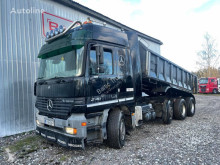 Camion benne Mercedes Actros, MANUAL, FULL STEEL, BIG AXLES