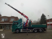 Lastbil MAN TGS 26.480 TGS Abroller+Fassi F235XP + Wechselsystem flerecontainere brugt