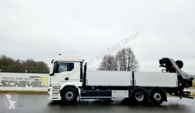 Camion MAN TGS TGS 26.470 Pritsche+HIAB 258 / 7xhydr. Funk 6x2 plateau ridelles occasion