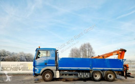 MAN TGX TGX 26.440 Pritsche 6,50m+ATLAS210 Lenkachs 6x2 truck used dropside
