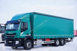 Ciężarówka Iveco Stralis / 260S310 / ACC / E 6 / BURTO + WINDA / ŁAD. 14 841 KG / firanka używana