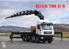 Ciężarówka platforma MAN TGA 35.430 Pritsche 6,10 m+HIAB 700 E-9 + FUNK!