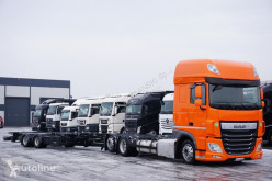 Camion châssis DAF 106 / 460 / SSC / ACC / EURO 6 / ZESTAW MEGA BDF / 2 X 7,8 M + remorque châssis