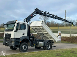 Camion MAN TGS TGS 18.400 TG3 4x4 Euro6d Hiab X-HiDuo 138DS-4 benne occasion