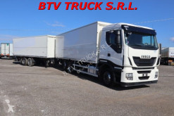 Iveco Stralis STRALIS 420 MOTRICE 3 ASSI FURGONATO+BIGA EURO 6 tractor-trailer used box