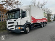 Camión furgón transporte de bebidas Scania P P280 6X2 Getränkewagen/Lenk und Liftachse/LBW