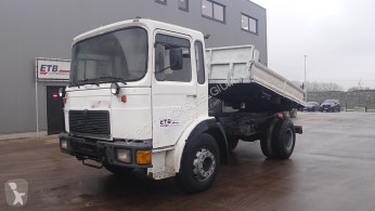 Camion MAN 16.192 (BIG AXLE / FULL STEEL SUSPENSION / 6 CYLINDER WITH MANUAL PUMP) benne occasion