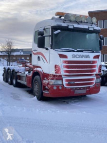 شاحنة Scania R 480 ناقلة حاويات متعددة الأغراض مستعمل