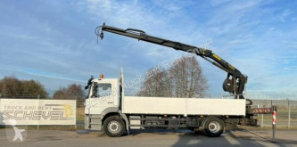 Camion polybenne Mercedes Axor 1826 Pritsche + PK 12000 2x hydr. 5+6 bed.