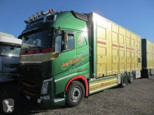 Lastbil Volvo FH 540 boskapstransportvagn begagnad