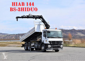 Camion benne Mercedes Actros 2636 * HIAB 144 BS-3HIDUO + FUNK/6x4