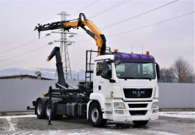 Camion MAN TGS 28.400 Abrollkipper 5,20 m+ COMPA 180.2 /6x4 polybenne occasion