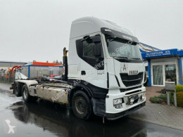 Camion Iveco Stralis 480 E6 Abrollkipper Retarder Hyva Lift polybenne occasion