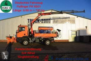 Camion spargisale-spazzaneve MAN TGM TGM 13.240 4x4 Winterdienst+Streuer+Schild+Kr