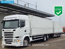 Nyerges vontató és pótkocsi Scania R 450 használt furgon