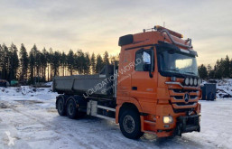 Lastbil Mercedes-Benz Actros 2655 551 cv 6x4 hydraulic hook truck flerecontainere brugt
