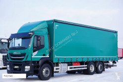 Ciężarówka Iveco Stralis / 260S310 / ACC / E 6 / BURTO + WINDA / ŁAD. 14 841 KG / firanka używana