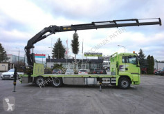 Ciężarówka platforma MAN TGS 26.440 6x2 HMF 4220 EURO 5 Crane Kran