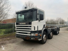 Camion Scania P124-360 8x4 Full Steel Suspension Hook system Big Axel Manual gearbox TOP CONDITION ! porte containers occasion