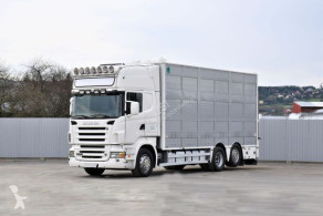 شاحنة عربة نقل الخيل Scania R 500 TIERTRANSPORTWAGEN 7,10m / 4STOCK