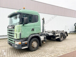 Lastbil flerecontainere Scania 144L 460 6x2 144L 460 6x2, V8-Motor, Retarder, Liftachse
