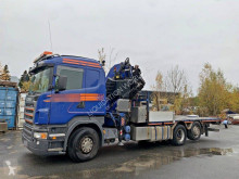Camion plateau Scania Scania R470 6x2*4 truck F540 Crane