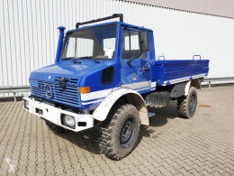 شاحنة حاوية Unimog U 1300 L 4x4 U 1300 L 4x4, Ex-THW Doppelsitzbank