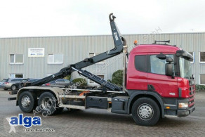Scania hook lift truck G 114 G 380 6x2, Hiab XR21T55 aus 2013, Klima