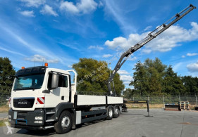 Camion MAN TGS TGS 26.360 Pritsche 7,30m HIAB 211 Funk 4x hydr plateau ridelles occasion