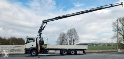 Camion MAN TGS TGS 26.470 Pritsche FASSI 235 6x hydr Lenk-Lift plateau ridelles occasion