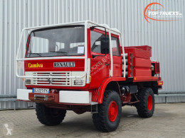 Lastbil brandvæsen Renault 110 150 -Feuerwehr, Fire brigade - 1.500 ltr watertank - Expeditie, Camper - 5,4 t. Lier, Winch, Doppelcabin