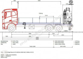 Camión chasis Volvo FH 500 6x4 Fassi F455RA NEW 2022 !!! Crane Kran