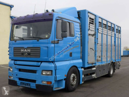 Lastbil boskapstransportvagn MAN TGA TGA18.460*Euro3*2 Stock*AHK*Liege*Klima*