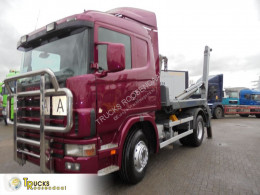Scania G 124 truck used skip