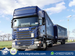 Lastbil skjutbara ridåer (flexibla skjutbara sidoväggar) Scania R 450