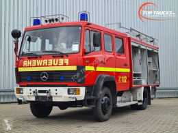 Mercedes fire truck 1120 AF -Feuerwehr, Fire brigade - 1.800 ltr watertank - Expeditie, Camper