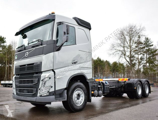 Chassis Truck Used Volvo Fh 500 6x4 Fassi F455ra New 22 Crane Kran Ad N
