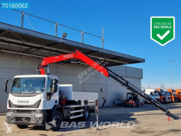 Vrachtwagen platte bak Iveco Eurocargo 180E320 Manual Fassi F185A.2.24 XE