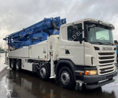 Camion béton pompe à béton Putzmeister Scania G480 8x4 Concrete pump mixer truck 46m