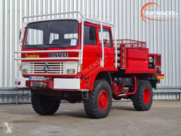 Vrachtwagen brandweer Renault 110 150 -Feuerwehr, Fire brigade - 1.500 ltr watertank - Expeditie, Camper - 5,4 t. Lier, Winch